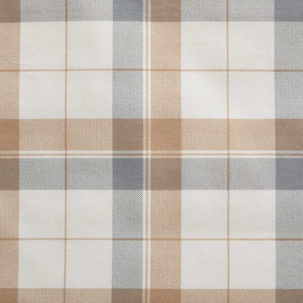 Vintage Trunk Beige Plaid Full Sheet Set