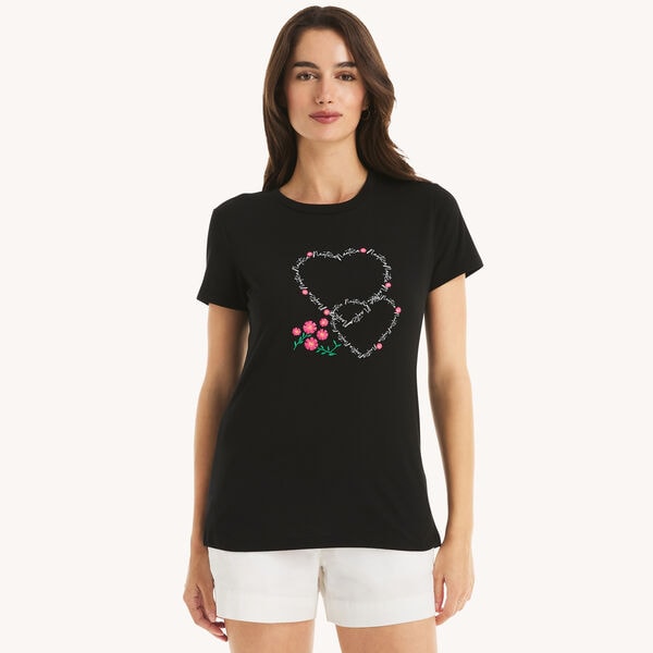 Heart To Heart Graphic T-Shirt
