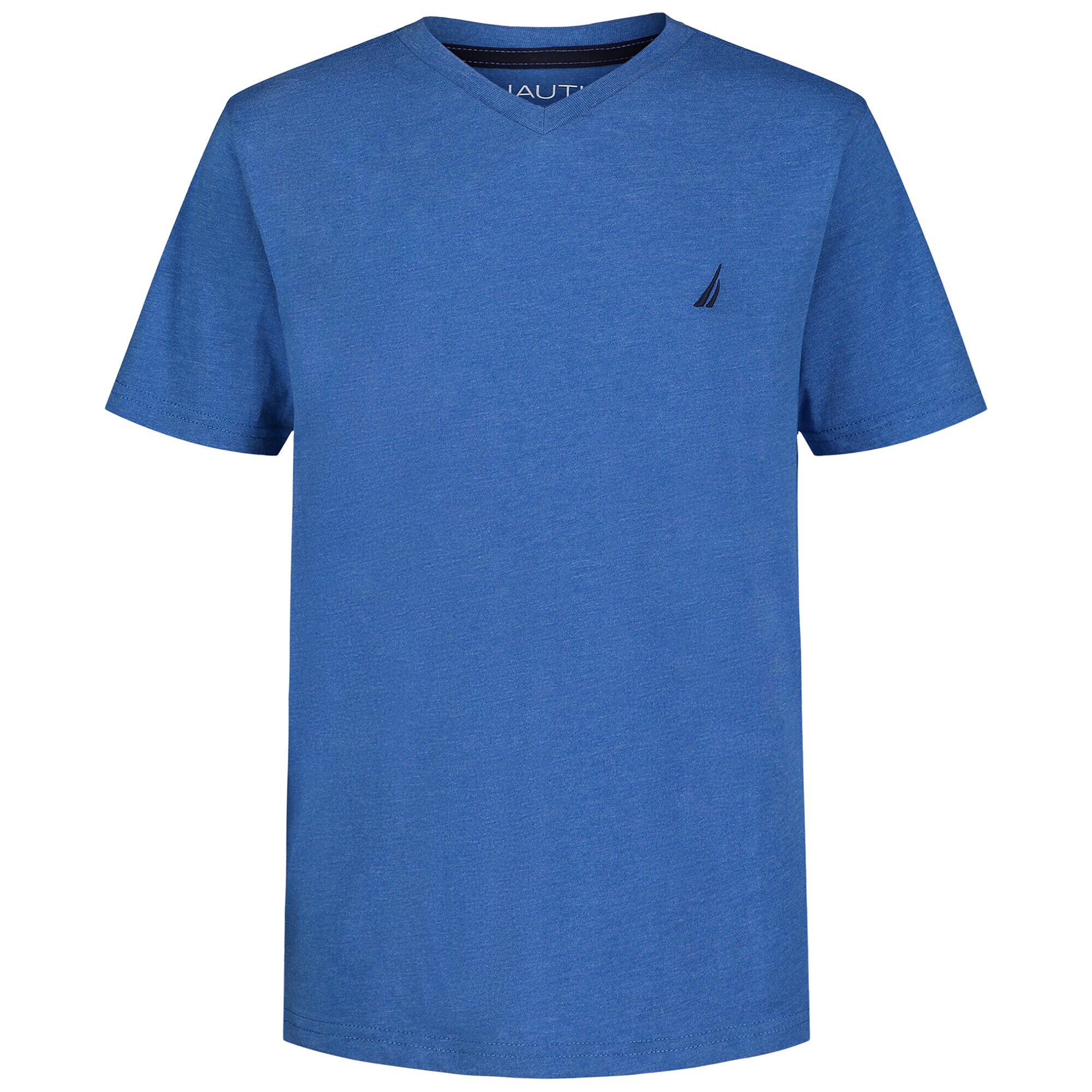 Little Boys' V-Neck T-Shirt (4-7),True Navy,large