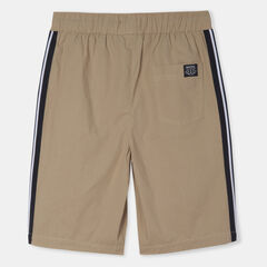 LITTLE BOYS' CODY POPLIN SHORTS (4-7),Fawn,large