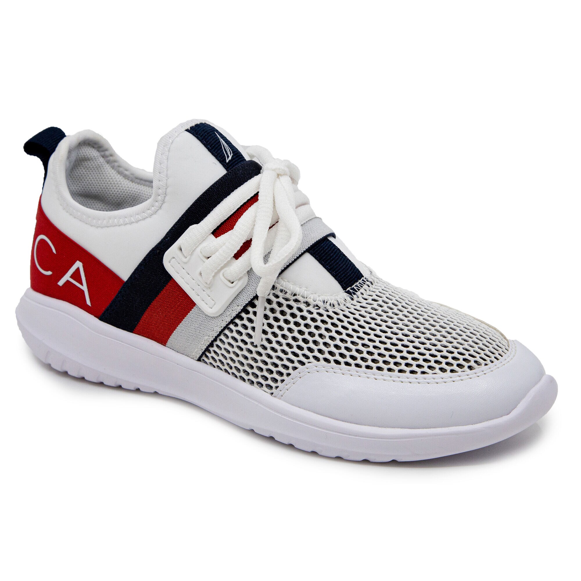 ASMIRA MULTICOLOR MESH SNEAKERS,Antique White Wash,large