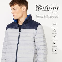LIGHTWEIGHT TEMPASPHERE REVERSIBLE JACKET,Grey Alloy,large