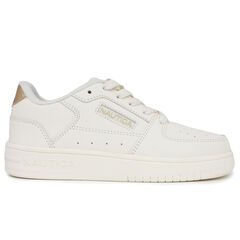Girls' Logo Lace-Up Sneaker,True Khaki,large