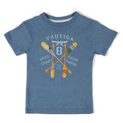 Toddler Boys' Short Sleeve Graphic Tee (2T-4T),Blue Mirage,large