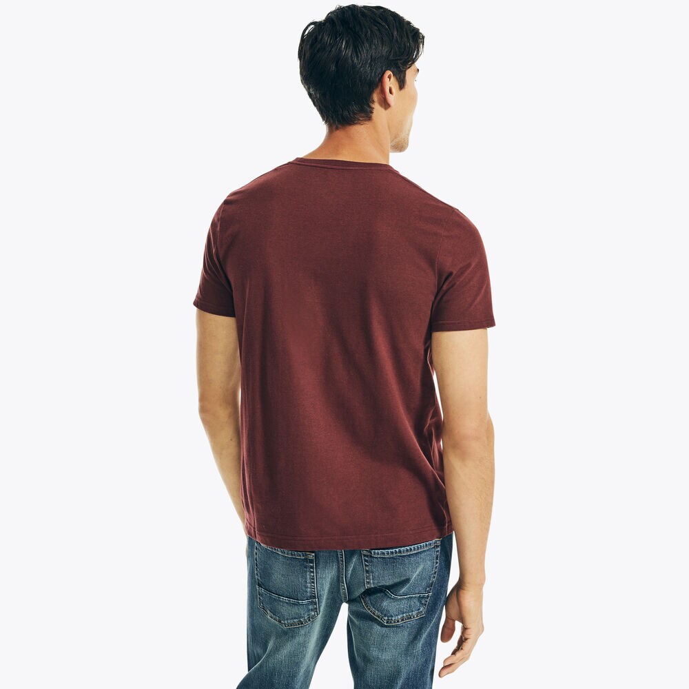SUSTAINABLY CRAFTED FLAG GRAPHIC T-SHIRT,Rio Red,large