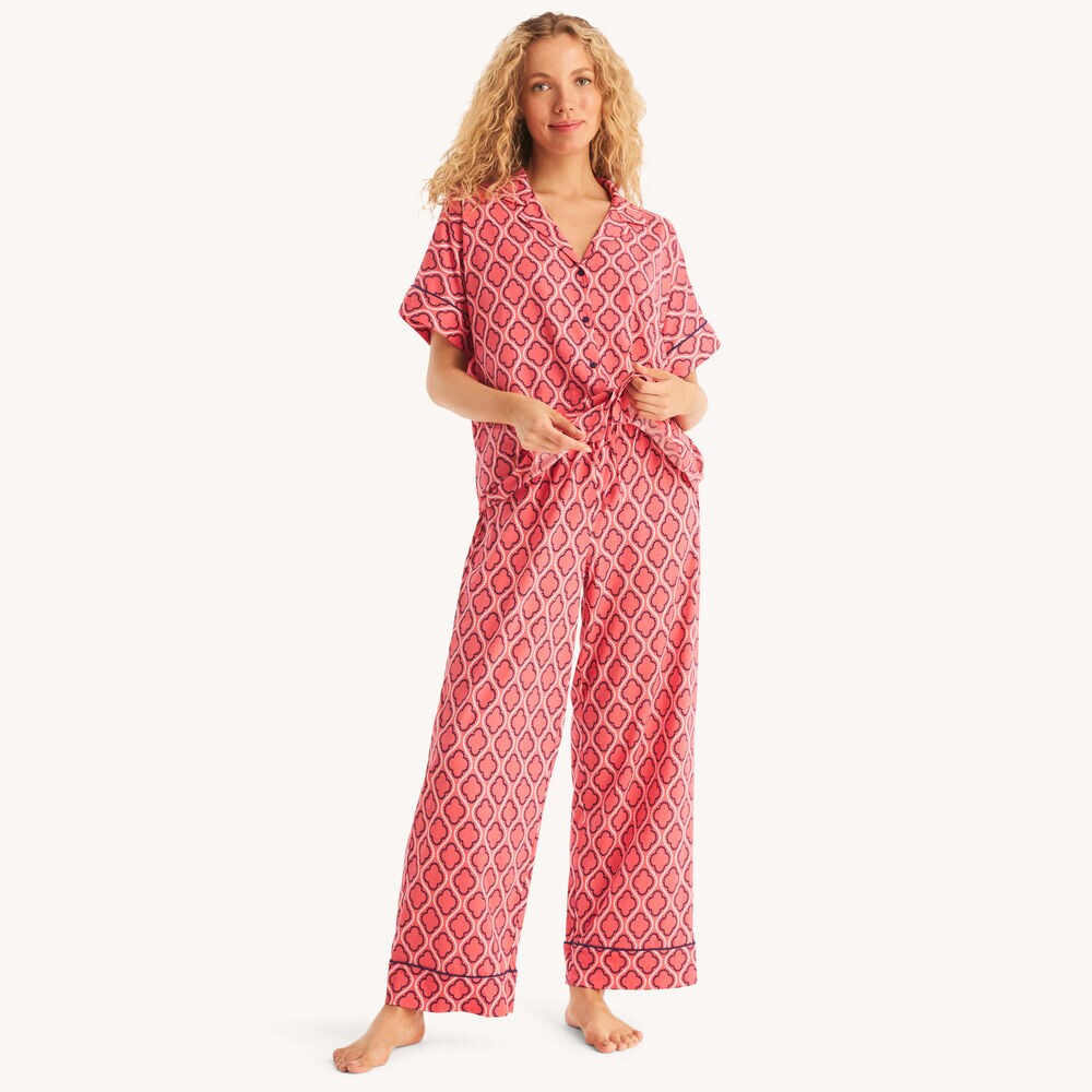 Pajama Pant Set,Frost Orange,large