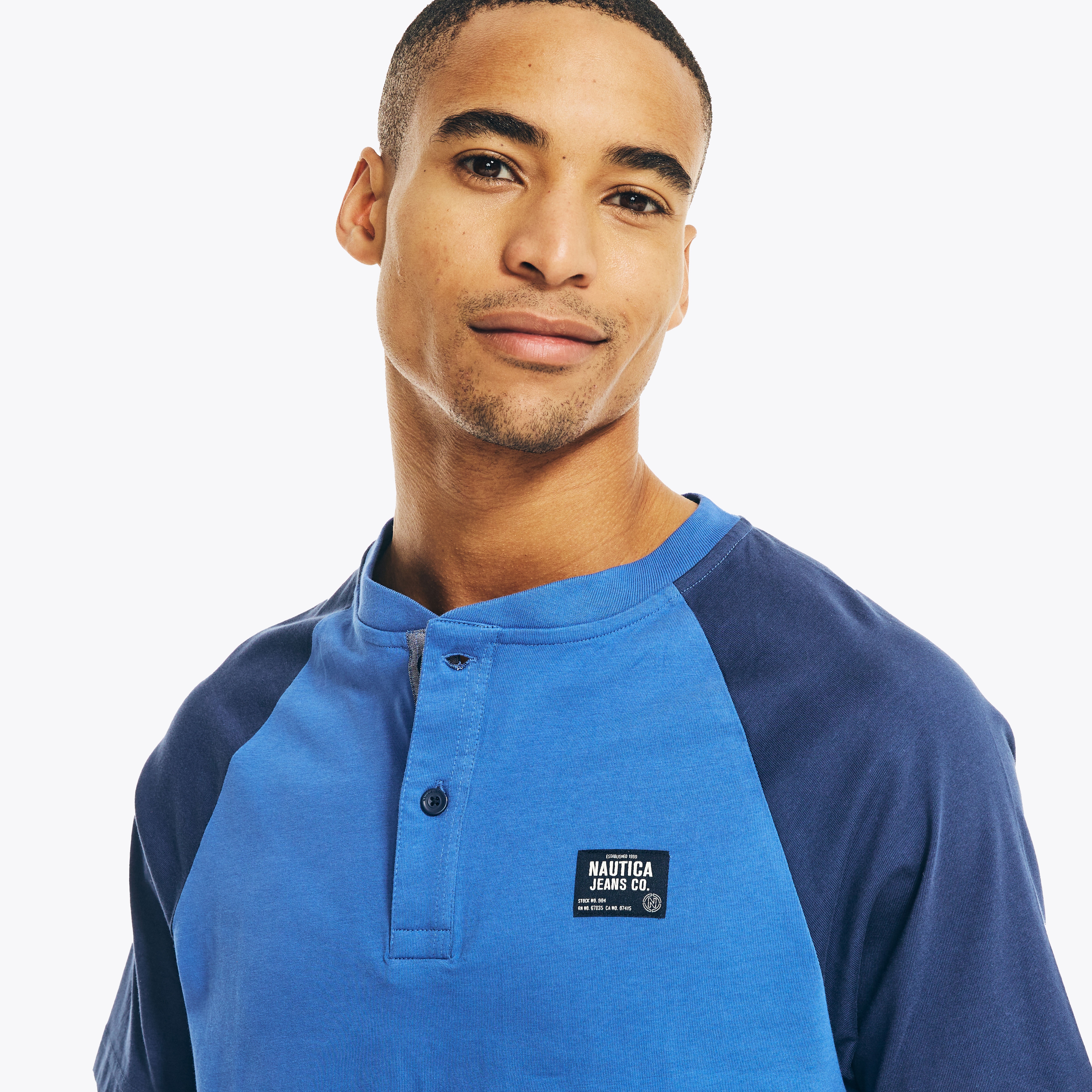 NAUTICA JEANS CO. RAGLAN HENLEY | Nautica