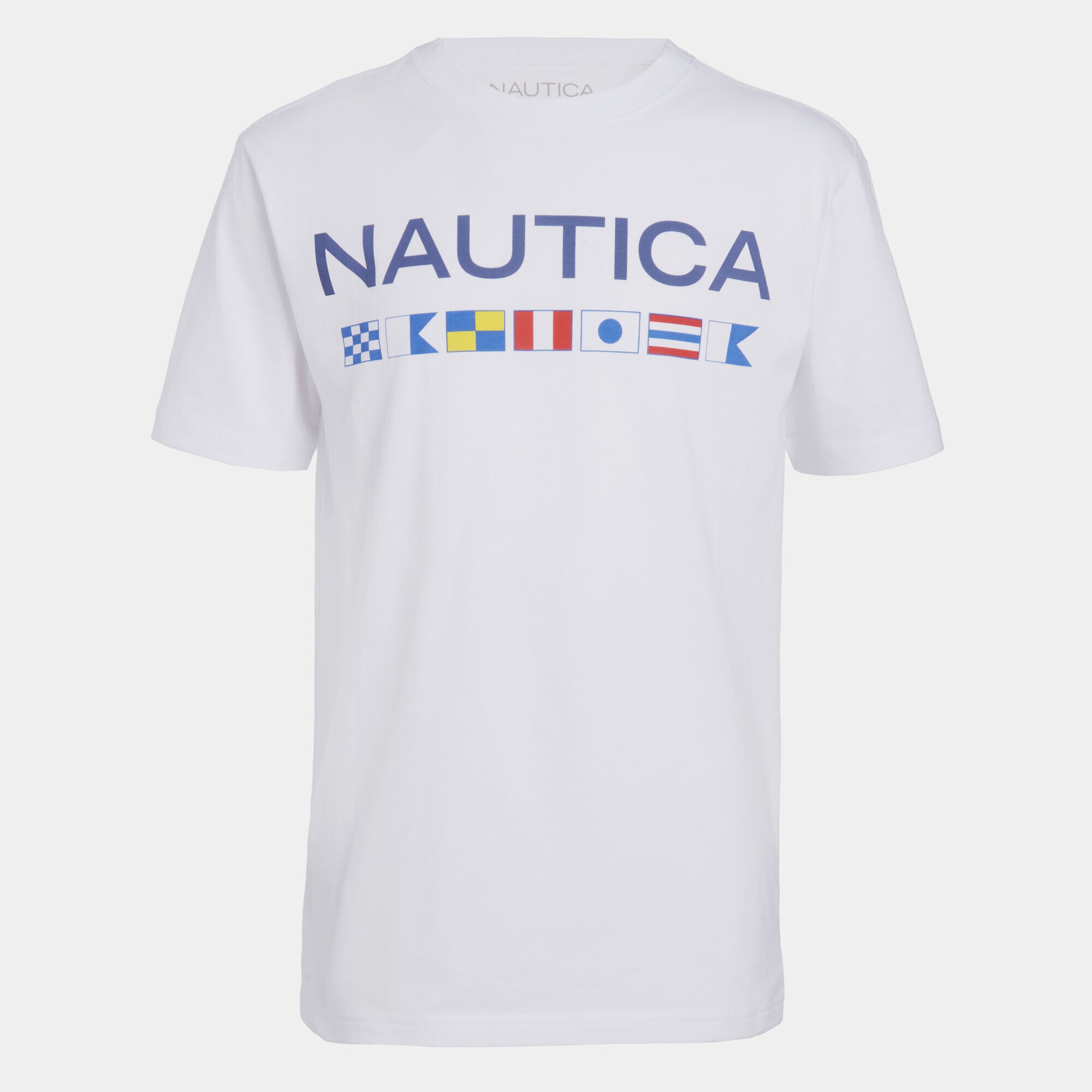 LITTLE BOYS' SIGNAL FLAG GRAPHIC T-SHIRT (4-7),Antique White Wash,large