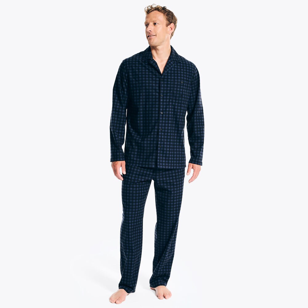 Cozy Camp Pajama Set,Peacoat,large
