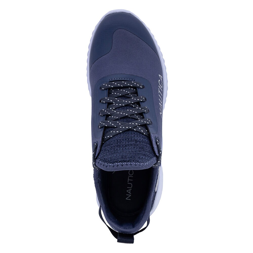 Mesh Lace-Up Sneaker,Ice Blue,large