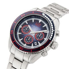 Key Biscane Stainless Steel And Silicone Watch Box Set,Multi,large