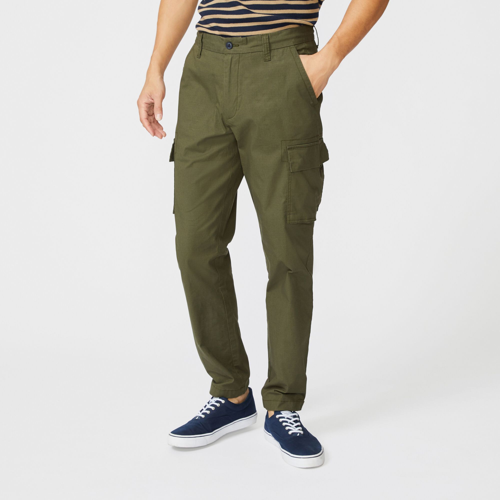 RIPSTOP CARGO PANT,Olive,large