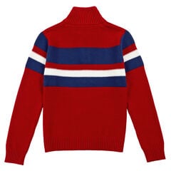 Little Boys' Chest Stripe Sweater (4-7),Dark Acacia,large
