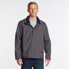 Classic Bomber With Packable Hood,Grey Carbon,large