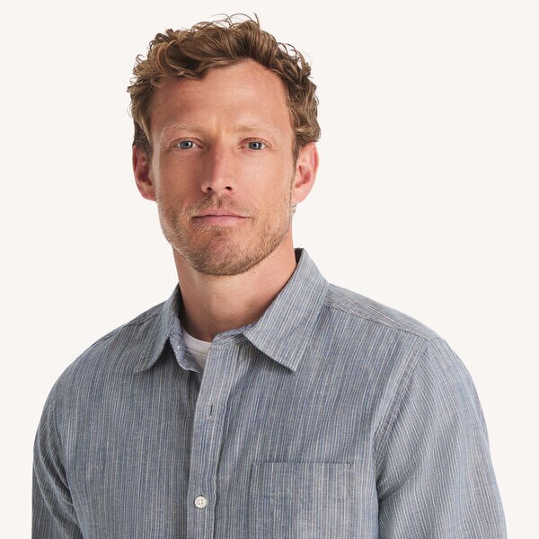 Textured Stripe Shirt 