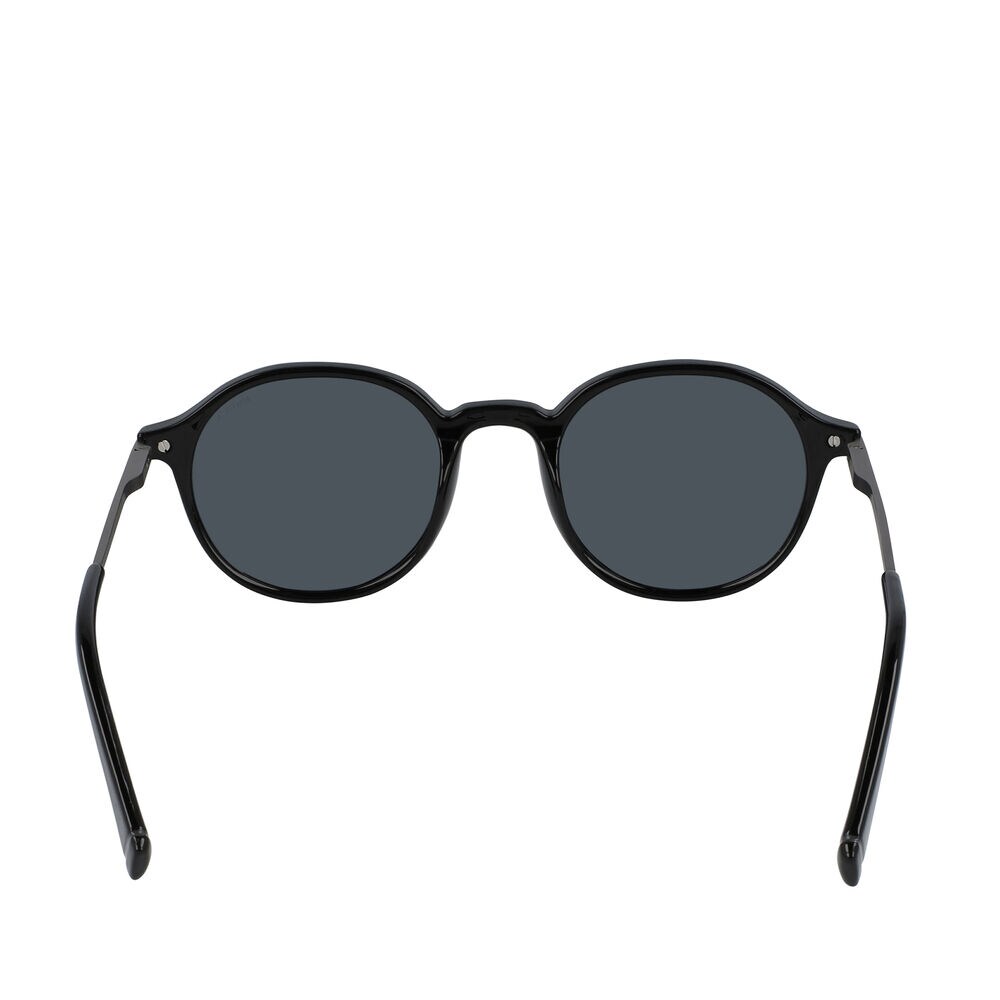 ROUND SUNGLASSES,Black,large
