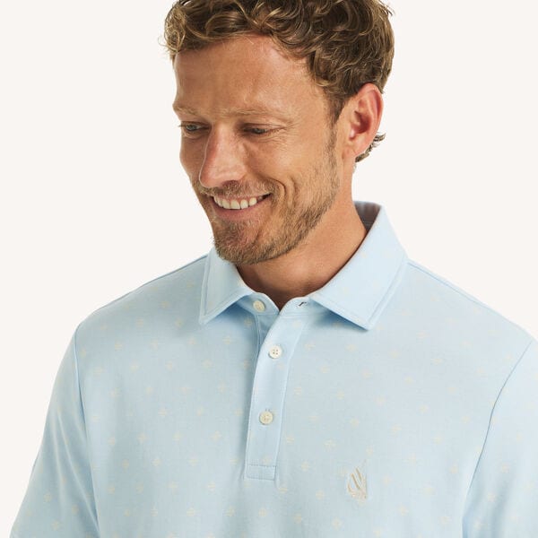 Printed Compass Polo