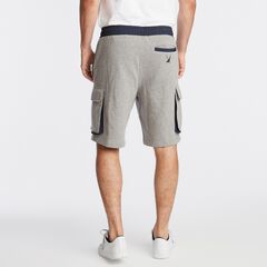 10" CARGO PULL-ON SHORT,Stone Grey Heather,large
