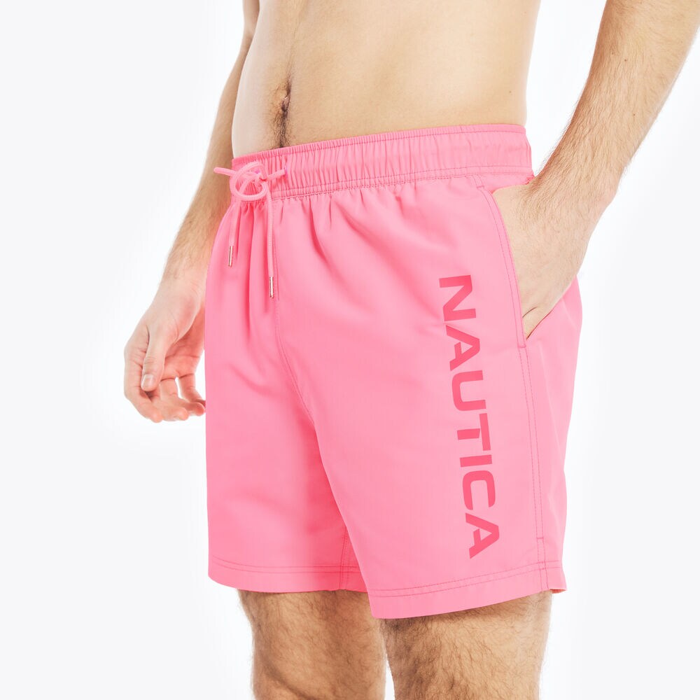 6" NEON QUICK-DRY SWIM,Pink Clay,large