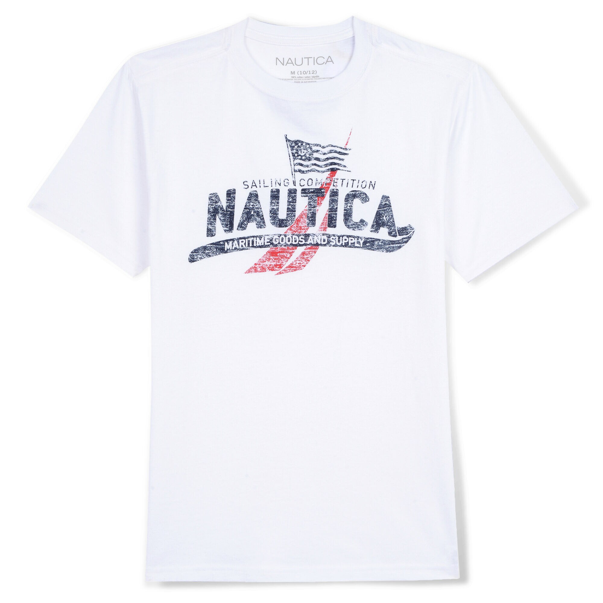 Boys' Hamilton Graphic T-Shirt,Antique White Wash,large