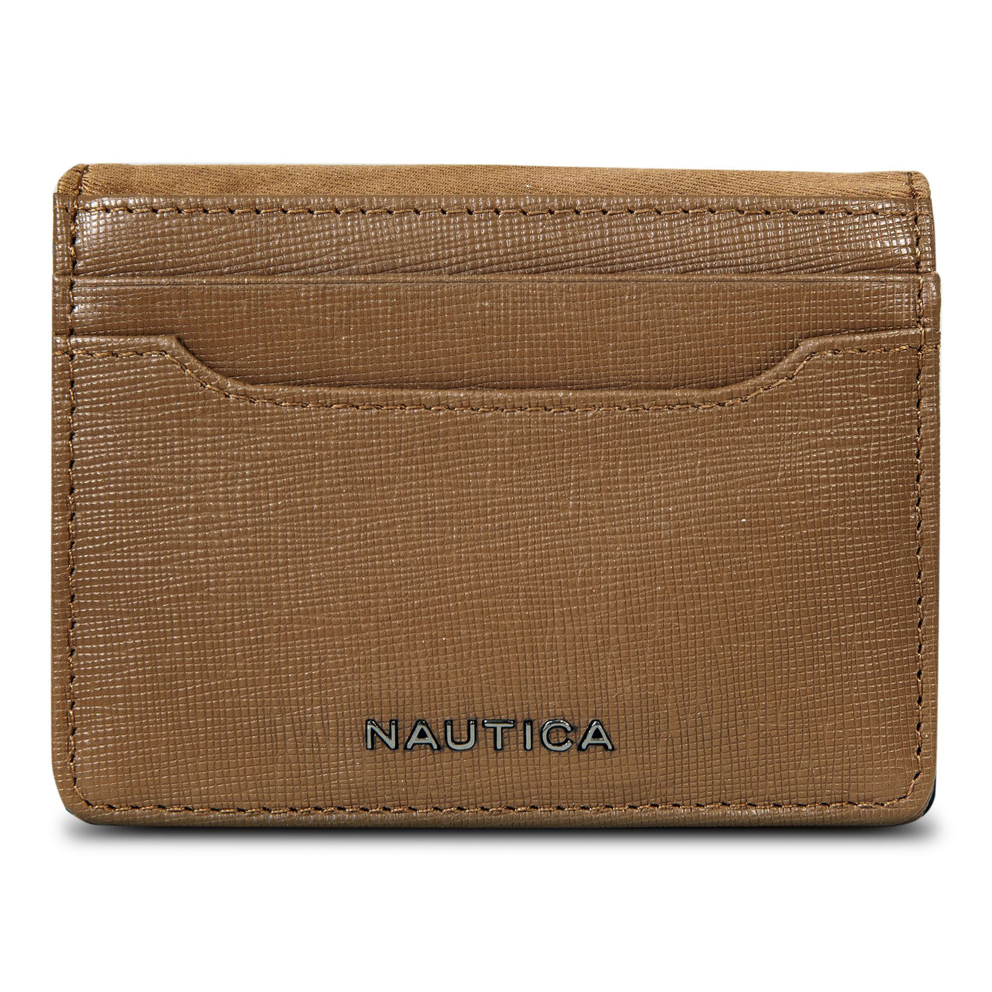 Saffiano Leather Card Case,Military Tan,large