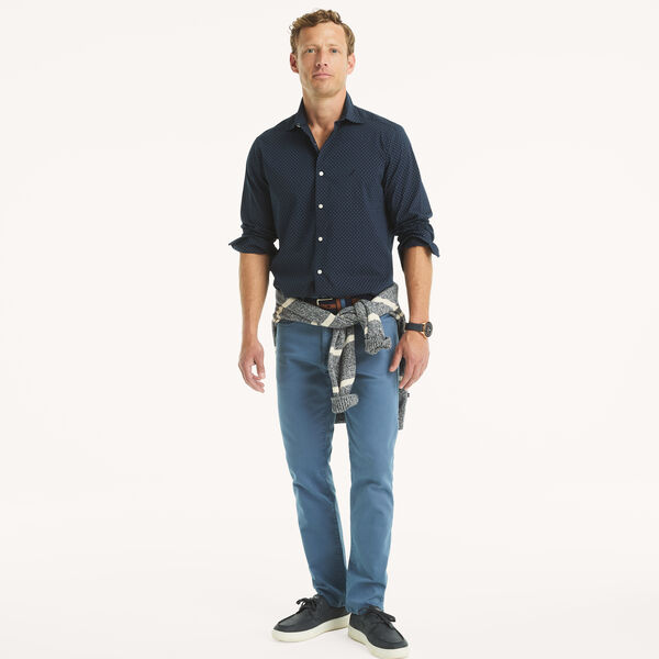 Classic Fit Wrinkle-Resistant Printed Shirt