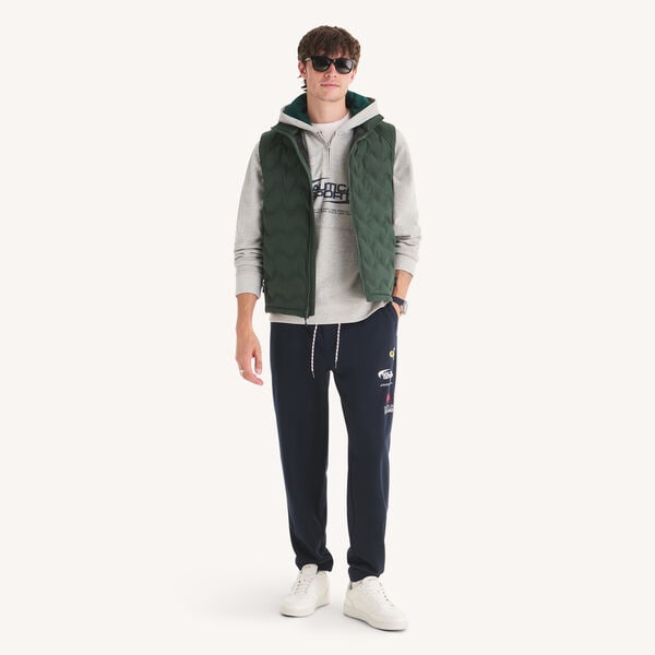 Multiple-Logo Fleece Jogger