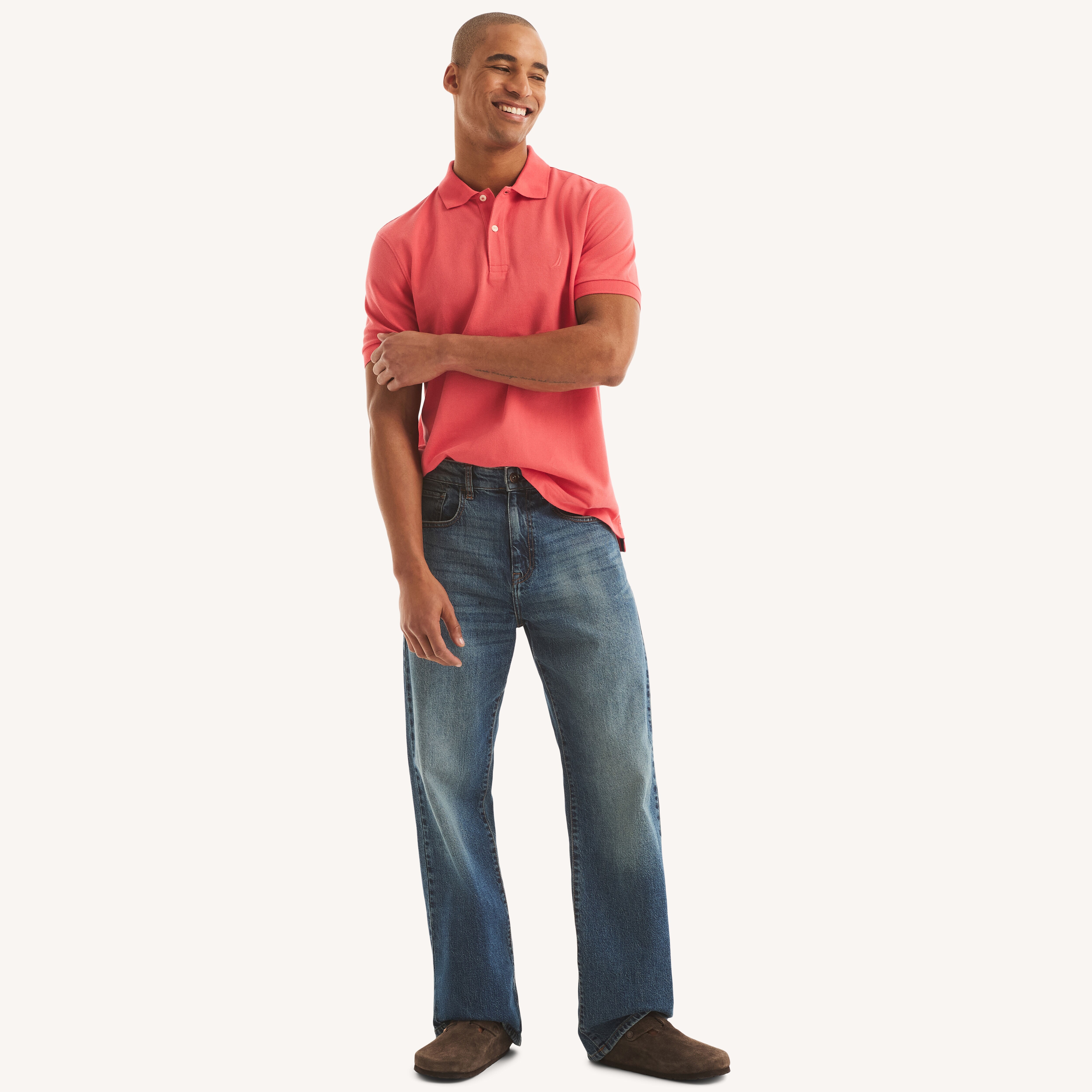 Nautica Classic Fit Horizontal Stripe Shirt | Nautica