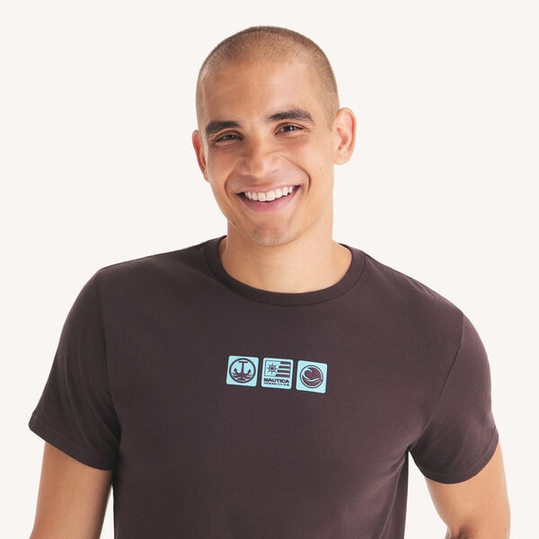 Ocean Club Foil Graphic T-Shirt