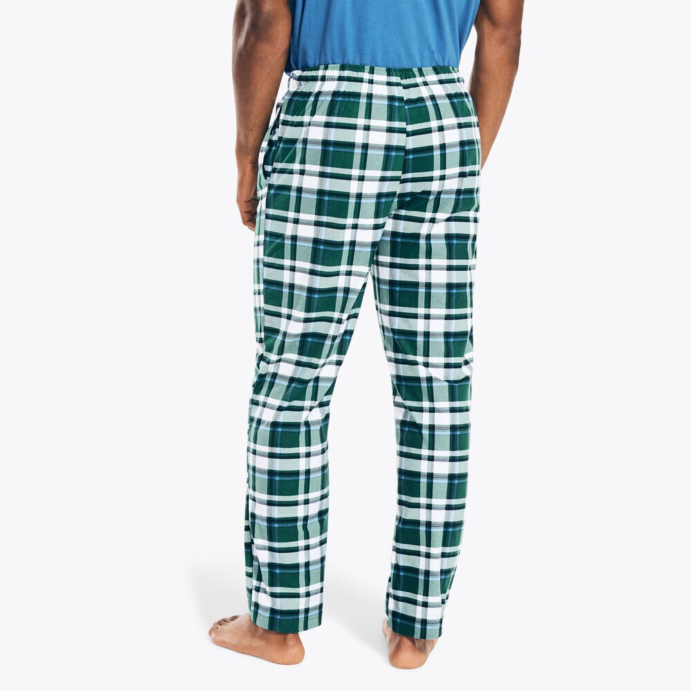 PLAID FLEECE SLEEP PANT,Cosmic Fern,large