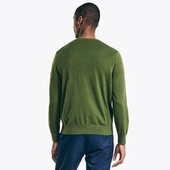 Big & Tall Navtech V-Neck Sweater,Vibe Green,large