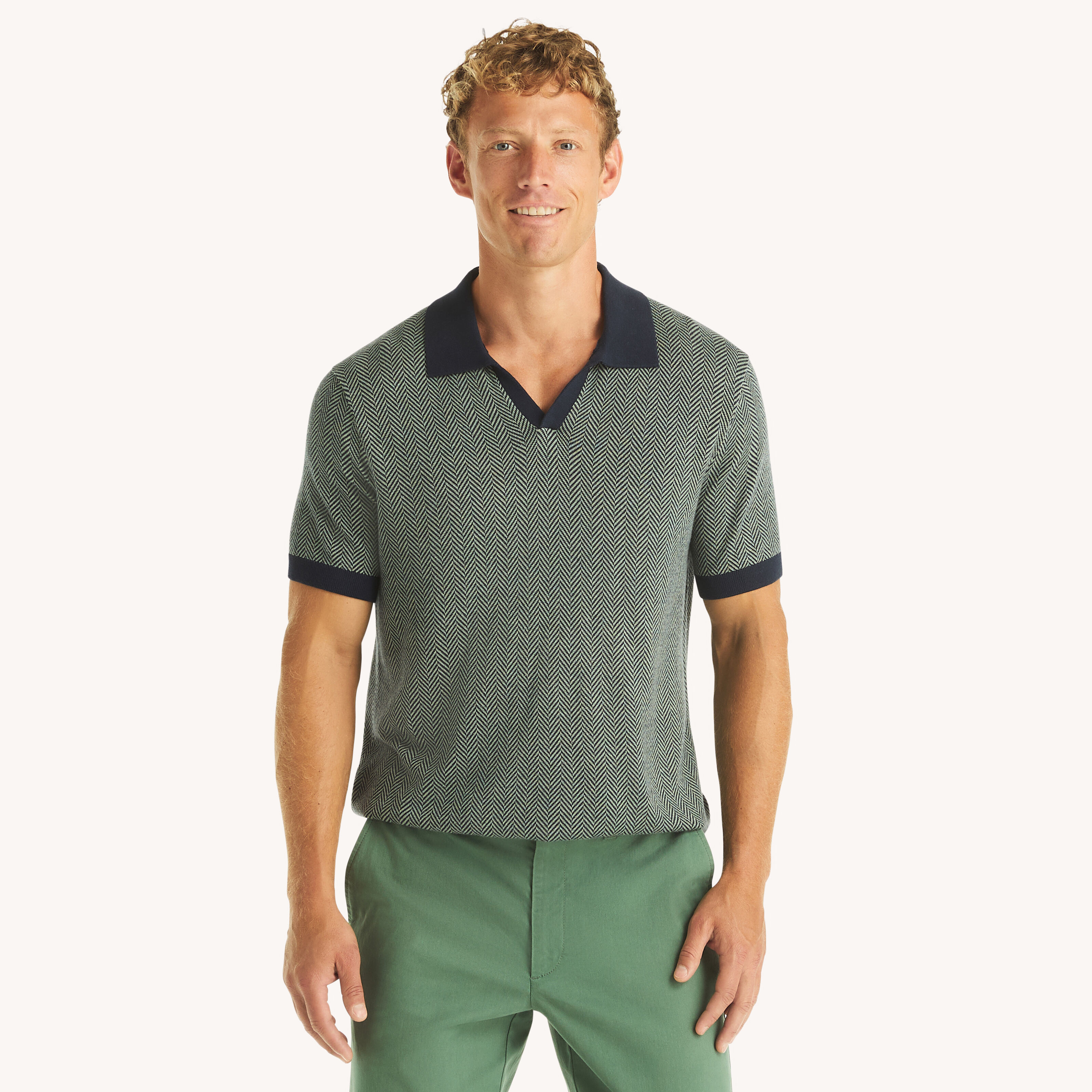 Navtech Mock-Neck Full-Zip Sweater | Nautica