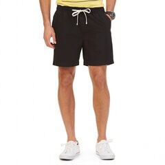  Big & Tall Drawstring Short,True Black,large