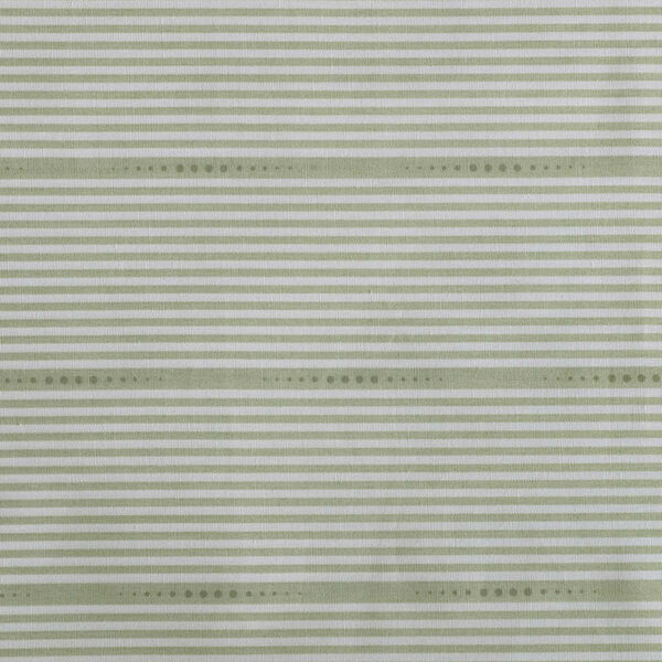 Ellipse Stripe Green Queen Sheet Set