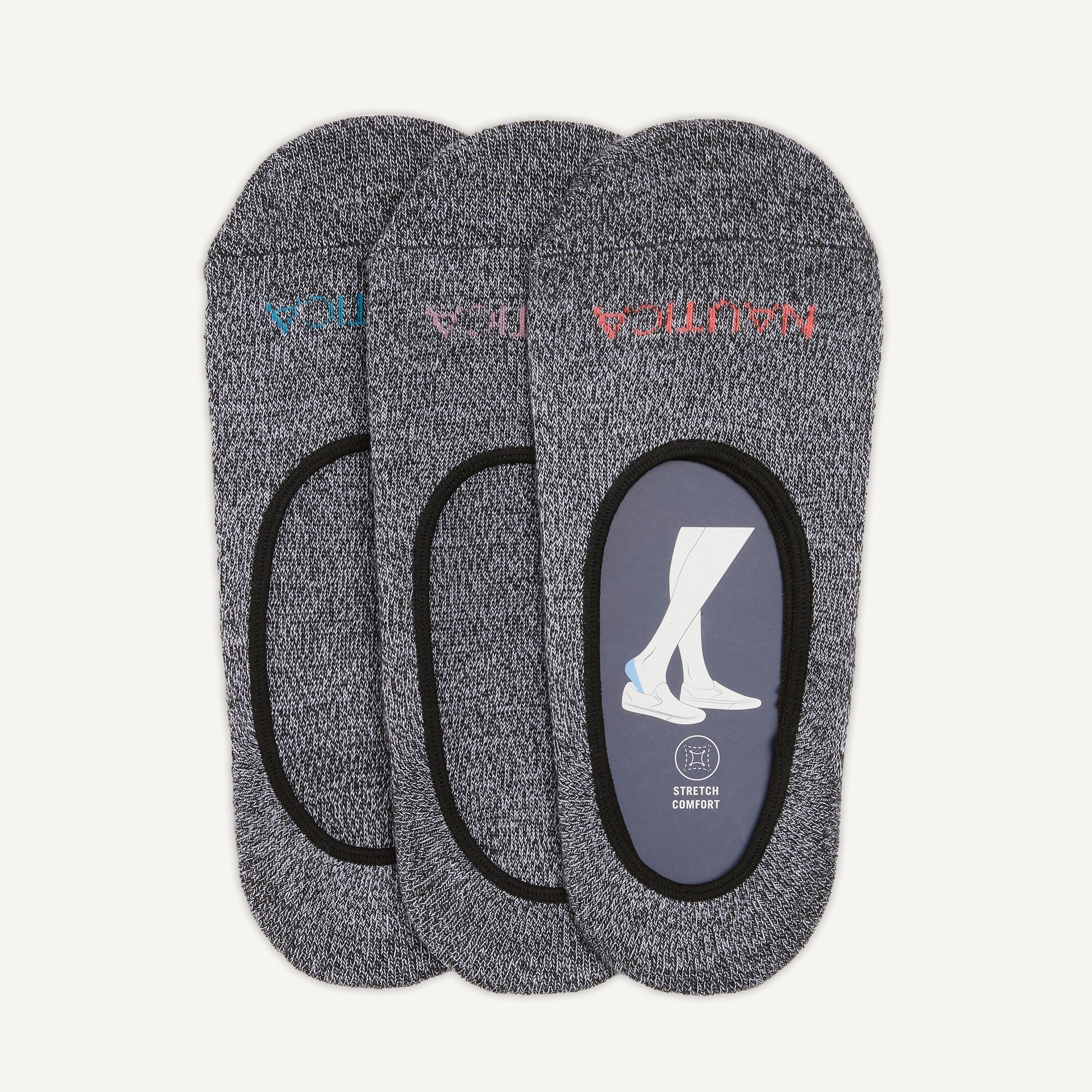 CUFF LINER SOCKS, 3-PACK,Multi,large