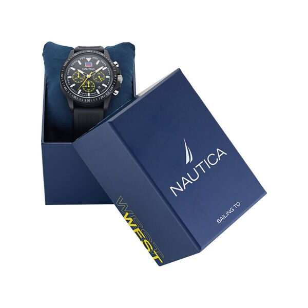 Nautica One Wheat Fiber Analog Watch