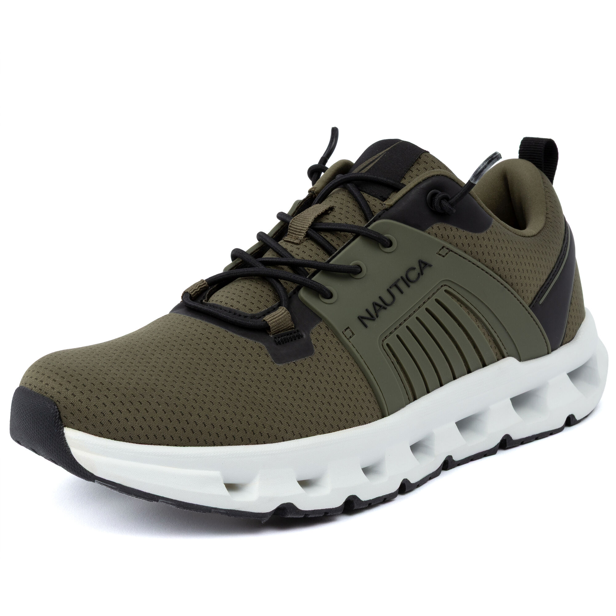 Lace-Up Sneaker,Olive,large
