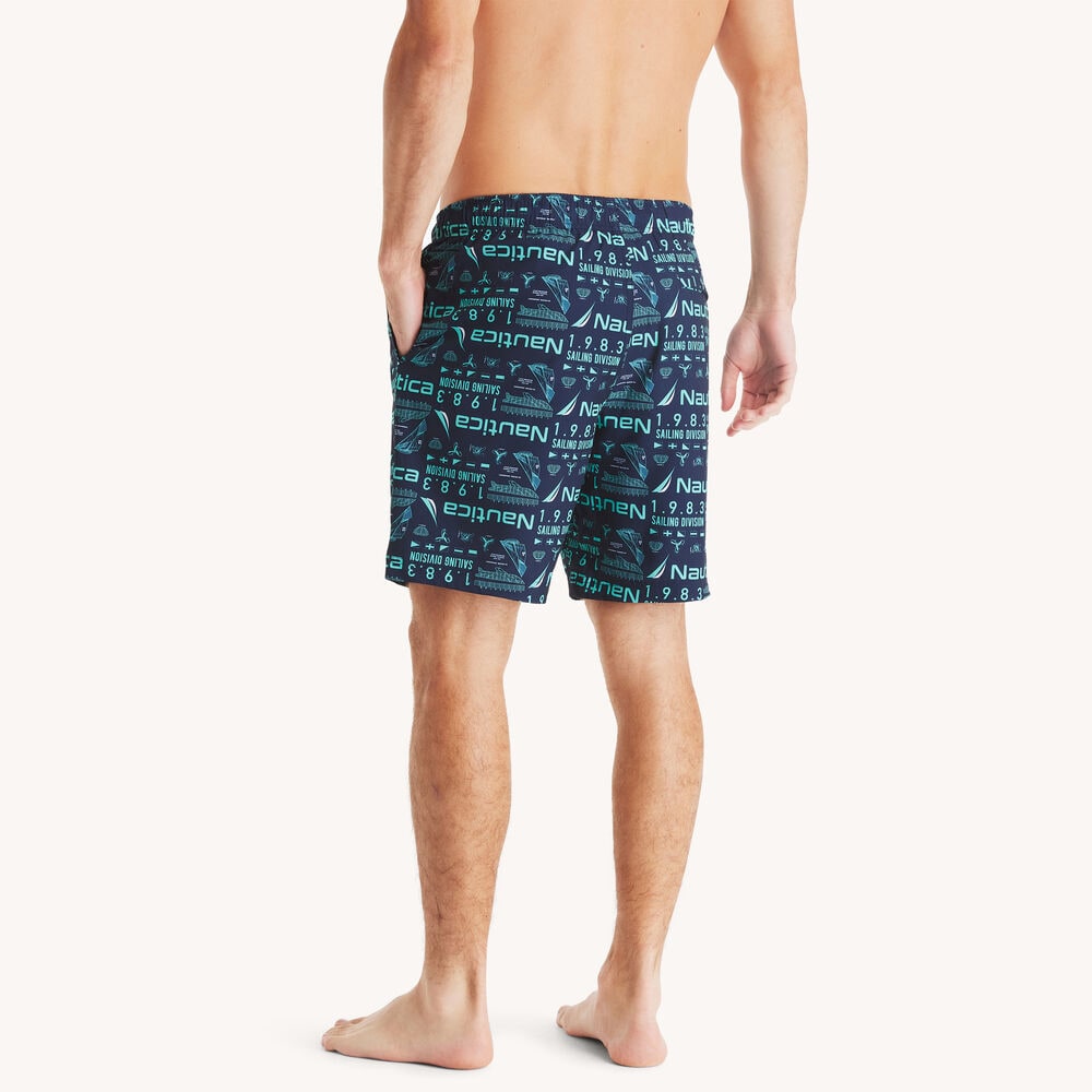 8" Quick-Dry Swim,Navy,large