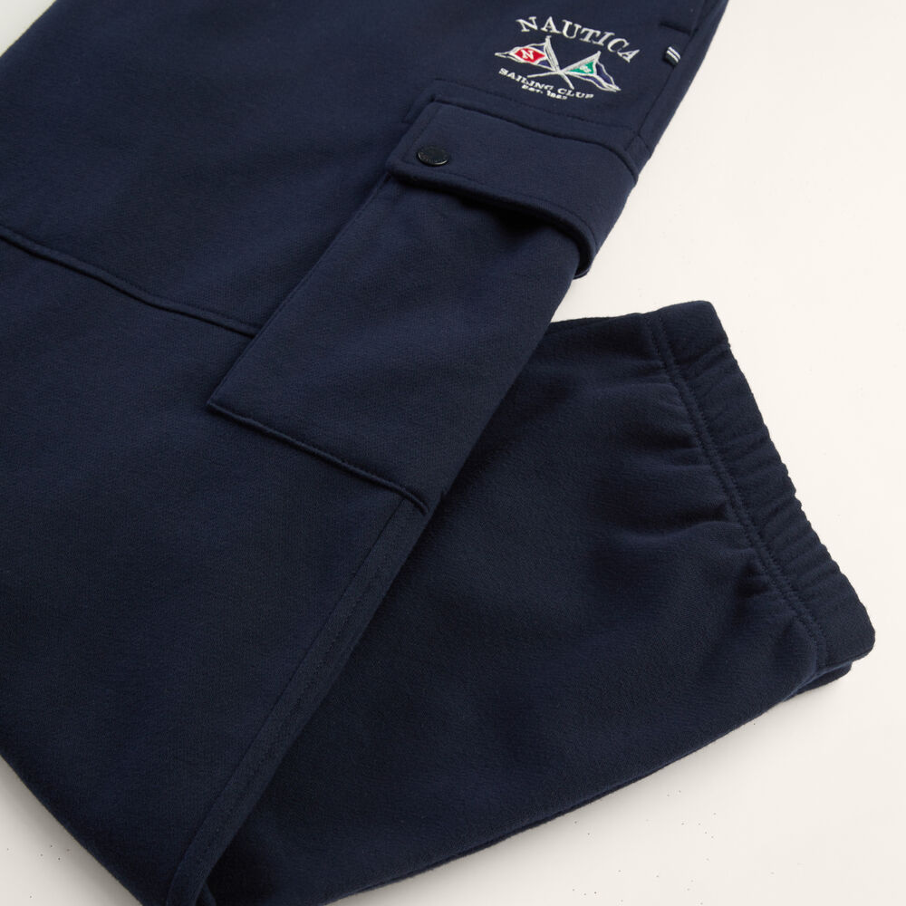 Big & Tall Sustainably Crafted Cargo Jogger,Stellar Blue Heather,large