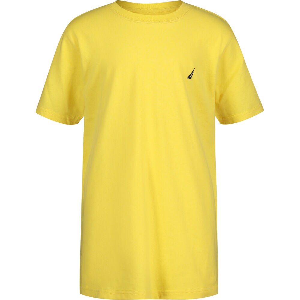 Little Boys' Coast Crewneck T-Shirt (4-7),Aspen Gold,large
