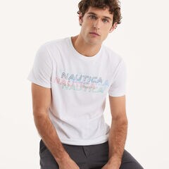 Logo Graphic T-Shirt,Bright White,large
