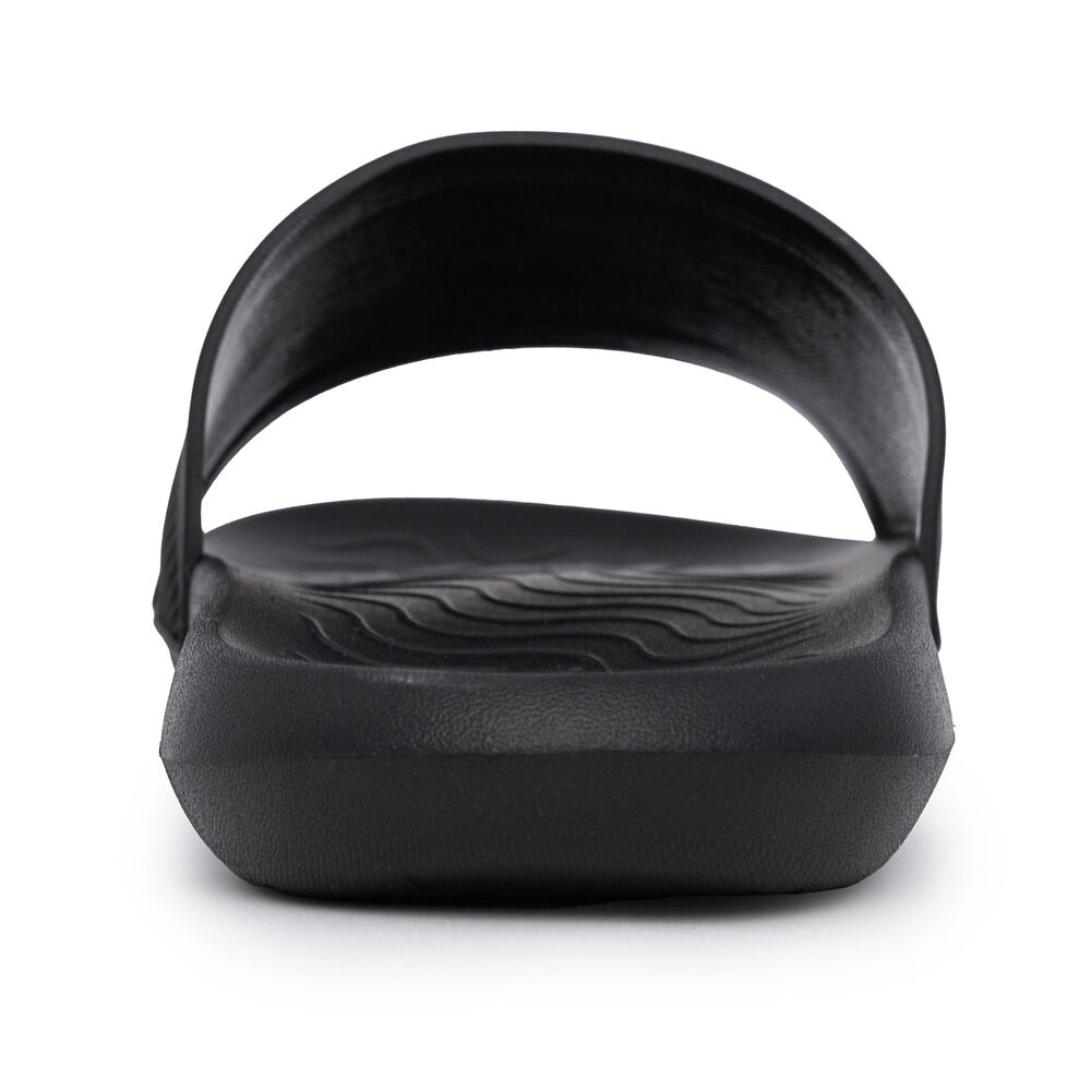 Logo Slide Sandal,Black,large