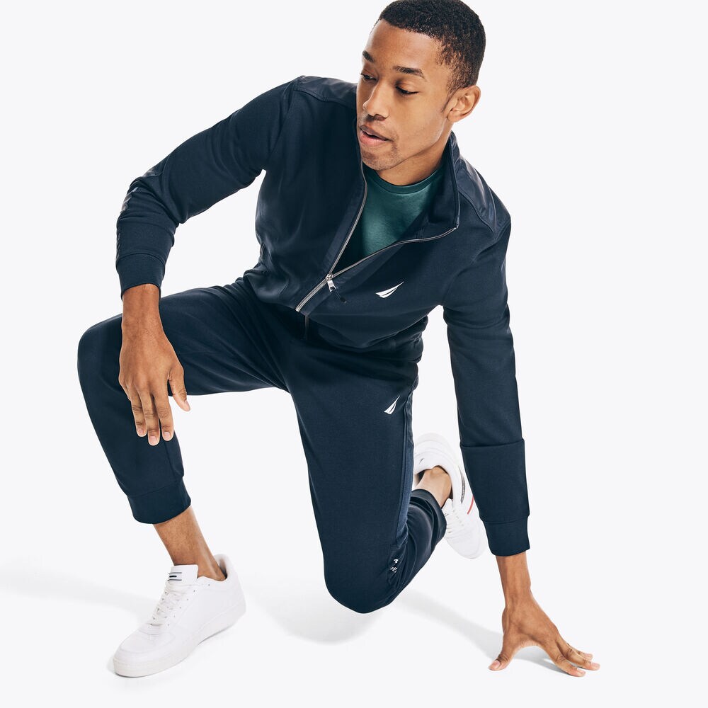 NAVTECH TRACK JACKET,Navy,large