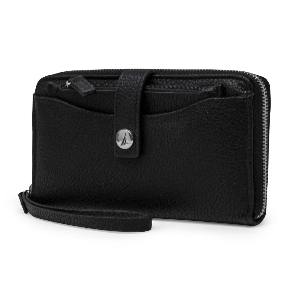 PLAIN SAILING ZIP AROUND WRISTLET,True Black,large