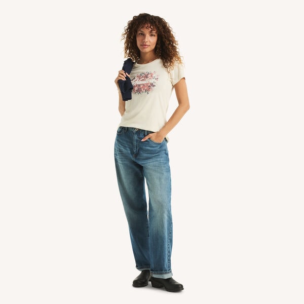 Butterfly Logo Graphic T-Shirt