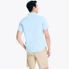NAVTECH TRIM FIT PLAID SHIRT,Cobalt Wave,large