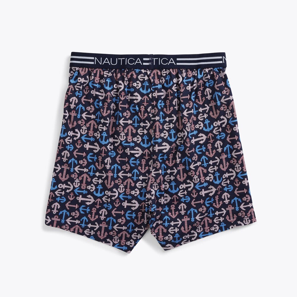 ANCHOR PRINT BOXER,True Navy,large