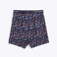 ANCHOR PRINT BOXER,True Navy,large