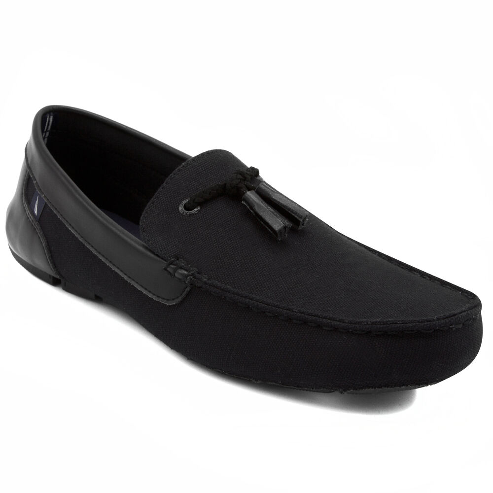 Weldin Slip-On Loafers,True Black,large