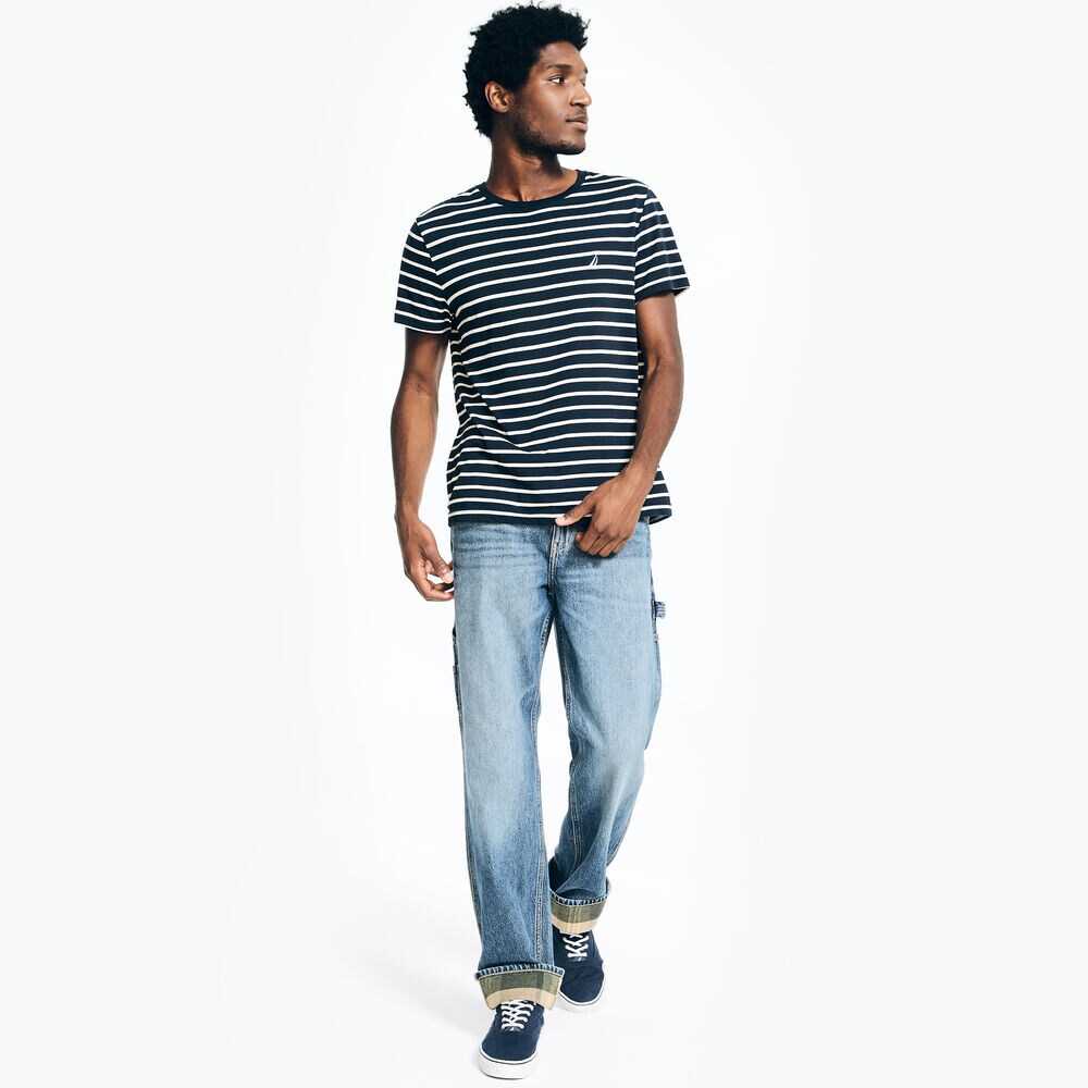 Denim Carpenter Pant,Ocean Depth Heather,large